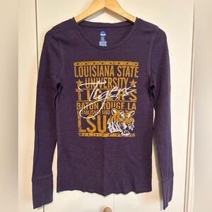 LSU Tigers Purple Long Sleeve Shirt